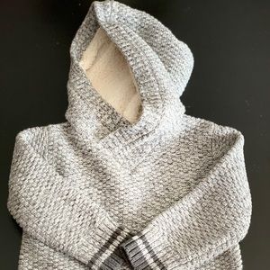 Boys 3T dress sweater, lined with hood from Gap